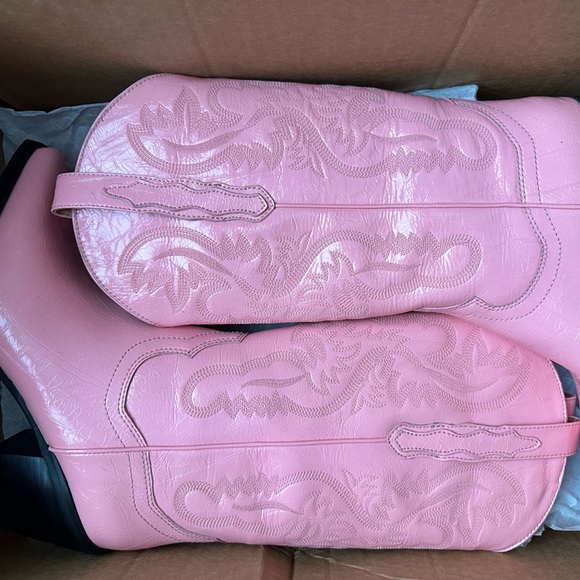 Pink Dagget Western Boots - Picture 6 of 13